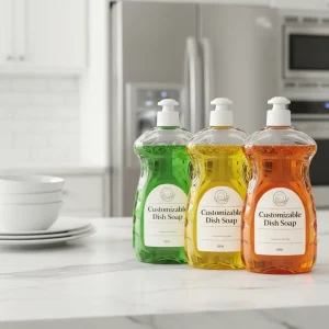 500ml Kitchen Dish Washing Liquid Eco-Friendly Customized Fragrance Powerful Degreasing OEM ODM Customization