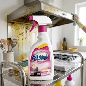 500ml Kitchenware Oil Stain Cleaner and Degreaser Spray for Hoods and Sinks