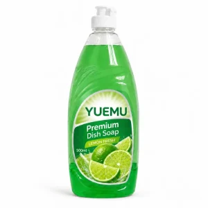 500ml Lemon Fresh Dishwashing Liquid Tough on Grease Gentle on Hands Private Label OEM Dish Soap Detergent