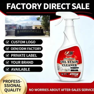 500ml Liquid Oil Stain Cleaner Kitchen Heavy Grease Degreaser for Range Hoods, Stoves, and Cookware