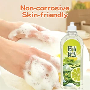500ml Natural Dish Soap Liquid Kitchen Detergent for Household Use
