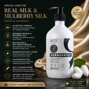 500ml Premium pH Neutral Liquid Detergent for Silk and Wool Sweaters Gentle Fabric Care Effective Winter Clothes Cleaner OEM ODM