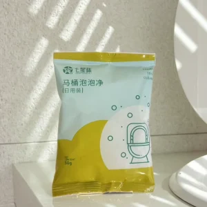 50g Bag Factory Customized Dissolving Powder Toilet Bubble Cleaning Toilet Cleaning Powder Foaming Toilet Cleaner