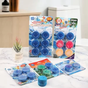 50g Blue Toilet Cleaning and Deodorizing Flush Block