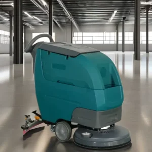 510mm Industrial Carpet Cleaner DC 24V Walk-Behind Floor Scrubber Hand-Push Battery-Powered