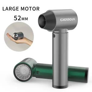 52mm Motor Jet Fan Blower Car Dryer Air Duster Turbo Fan Battery-Powered DIY Industrial Cordless