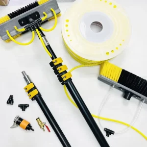 5400mm 18ft Water Fed Pole Brush for Telescopic Gutter Cleaning Tools