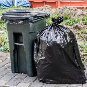 55-60 Gallon PE Garbage Bags for Contractors and Industrial Use