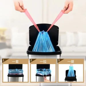 55 Gallon Trash Bags 3 Mil Contractor Large Thick Heavy Duty Garbage Bag Extra Large Trash Can Liner Bags 36X52