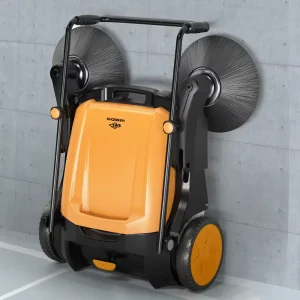 55L No Electric Plastic Industrial Manual Floor Sweeper Machine Hand Push Street Road Cleaner