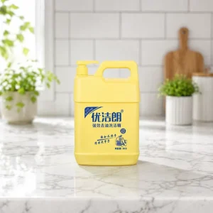 5KG Disposable Eco Friendly Carton Packaging Kitchen Dishwashing Liquid Detergent Lemon Fragrance 5%-15% Active Ingredients for