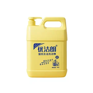 5KG Eco Friendly Lemon Scented Catering Kitchen Liquid Disposable Dishwashing Detergent Carton Packed 5% 15% Active Ingredients