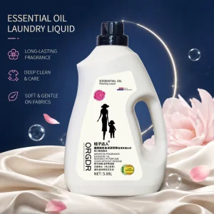 5L High Quality Laundry Detergent Liquid Lavender Floral Lemon Scent Fabric Softener Stain Remover Eco Friendly Effective Soap