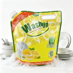 5L OEM Stand up Pouch for Dishwashing Liquid Dish Soap Detergent Refill Pouch