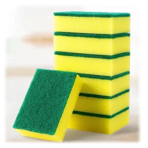 5Pcs pack Price Sponge Scouring Pad Rectangle Sponges for Dishes Cleaning Dish Washing Scrubber Kitchen Washing Brush