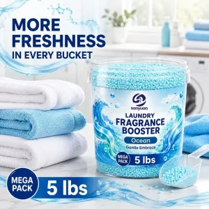 5lb Laundry Scent Booster Beads Five Fragrances Softens Clothes Anti Static REACH CE OEM ODM Factory Supply