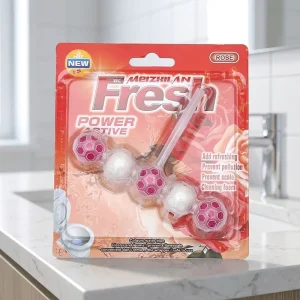 5pcs Pack Magic Toilet Flush Cleaner Ball Long Lasting Fragrance Anti stain Safe for Ceramic Toilet Bowl Deodorizer Toilet