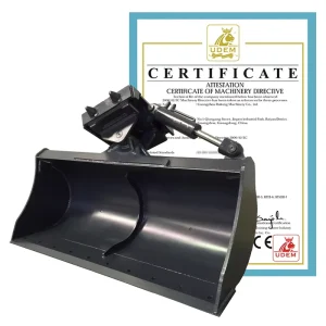 6 Ton CAT306 Tilt Cleaning Bucket Custom Hydraulic Tilting Mud Bucket for Various Excavator Models
