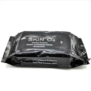 60 120 Pcs Customized Facial Cleansing Wipes Personal Moist Wet Spunlace Material Extra Soft 20x15cm Makeup Removal