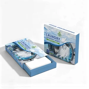 60-Load Concentrated Biodegradable Universal Laundry Soap Sheets