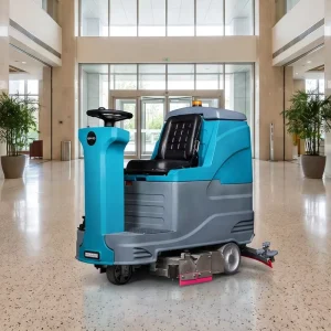 600RPM Roller Brush G9 Ride-on Industrial Vacuum Rough Surface Warehouse Floor Scrubber