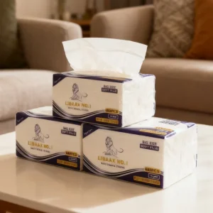 600Sheets Tissue 3Ply Roll Facial White Jumbo for Traveling Cleansing Facial Tissue