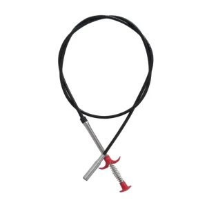 60cm Stainless Steel Drain Pipe Cleaner Kitchen Toilet Sewer Dredging Tool