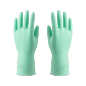60g Spray Flocklined Durable Dish Washing Household Bathroom Cleaning Gloves Custom Logo Custom Package Latex Thin Gloves Winter