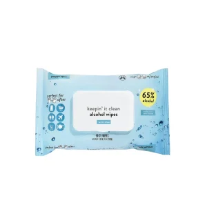 65% Alcohol Aloe Cleaning Wet Wipes for Outdoor Travel and Hygiene Disinfection