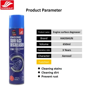 650ml Fast Acting Engine Cleaner Non Corrosive Engine Degreaser Engine Cleaner Efficiently Removes Oil Prevention Surface