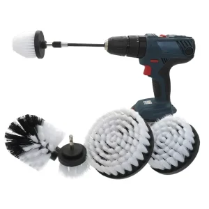 6pcs set Multifunction Detailing Brush Electric Cleaning Brushes Power Scrubber Brush Attachment for Toilet Bathroom Clean