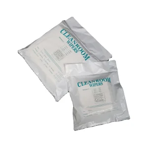 6×6 Inch 130GSM Absorbent Class 100 Polyester Lint-Removing Sub-Microdenier Cleanroom Wiper Cloths