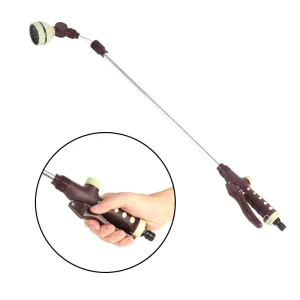 7 Patterns Comfort Water Sprayer Wand 33 to 48 Telescoping Spray Wand for Garden With Adjustable Head