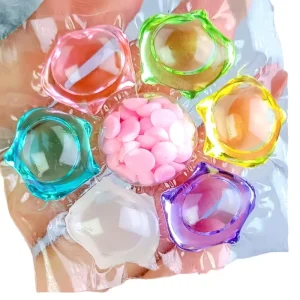 7-in-1 Concentrated Laundry Detergent Pods with Color Protection and Stain Removal