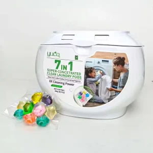7-in-1 Fabric Softening Deep-Clean Enzyme Laundry Detergent Capsules with Scent Booster Beads Laundry Pods Supplier