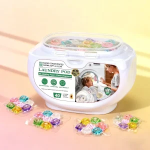 7-in-1 Organic Laundry Detergent Pods with Fragrance