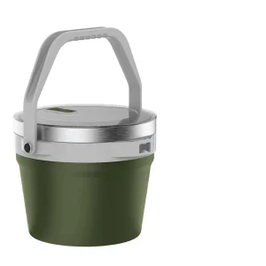 7.2 L Ice Beverage Buckets in Stainless Steel and Double-Wall Vacuum for Parties and Beach