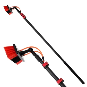 7.2m 10.8m Water Fed Cleaning Tool Aluminum Telescopic Pole Fed Brush Solar Panel Tube