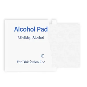 70% Alcohol Individually Wrapped 100pcs Nonwoven Alcohol Swabs for Industrial Tool and Equipment Wiping
