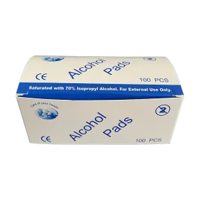 70% Isopropyl Alcohol Prep Pads 3x6cm Sterile Medical Alcohol Swabs Antiseptic Skin Prep Wipes CE ISO Certified