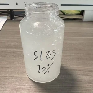 70% SLES Sodium Lauryl Ether Sulfate High Purity Cosmetic Grade Anionic Surfactant 170kg Drum for Detergent Daily Chemicals