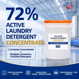72% Active Laundry Detergent Concentrate Factory Setup Solution for Local Production