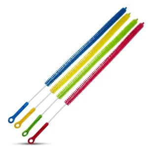 73cm Flexible Long Handle Pipe Cleaning Brush for Drain Pipes, Water Bottles, Vases, Jars, Air Conditioner Tubes