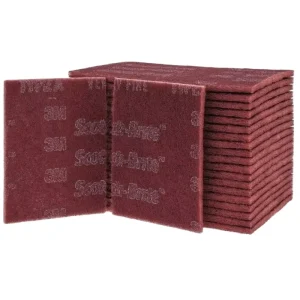 7447 Brown Silicon Carbide Grit 400 Scouring Pad for Polishing and Sanding