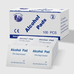 75% Alcohol Individually Wrapped 100-Piece Lint-Free Cleaning Wipes for Electronics and Screens