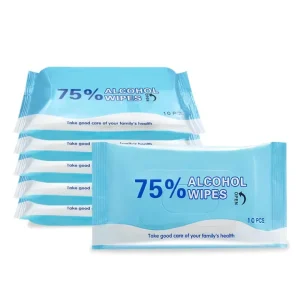 75% Alcohol Nonwoven Disinfecting Wet Wipes for Hand and Surface Hygiene