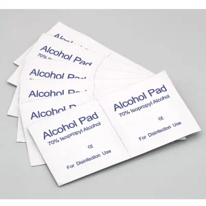 75% Custom Alcohol Pads Single-Piece Packaging Disposable Alcohol Wipes for Medical Use 100pcs