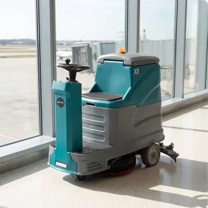 8° Ramp Gradeability X8 Ride-On Compact Automatic Floor Scrubber for Warehouses