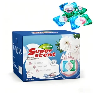 8 in 1 Laundry Pods Luxury Scented Strong Cleaning Tough Decontamination Eco Friendly Color Protector Apparel Detergent Capsules