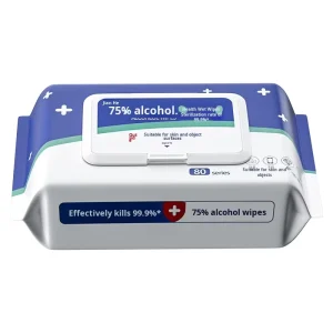 80% Isopropyl Alcohol Antibacterial Disinfecting Wet Wipes Large Bulk Pack
